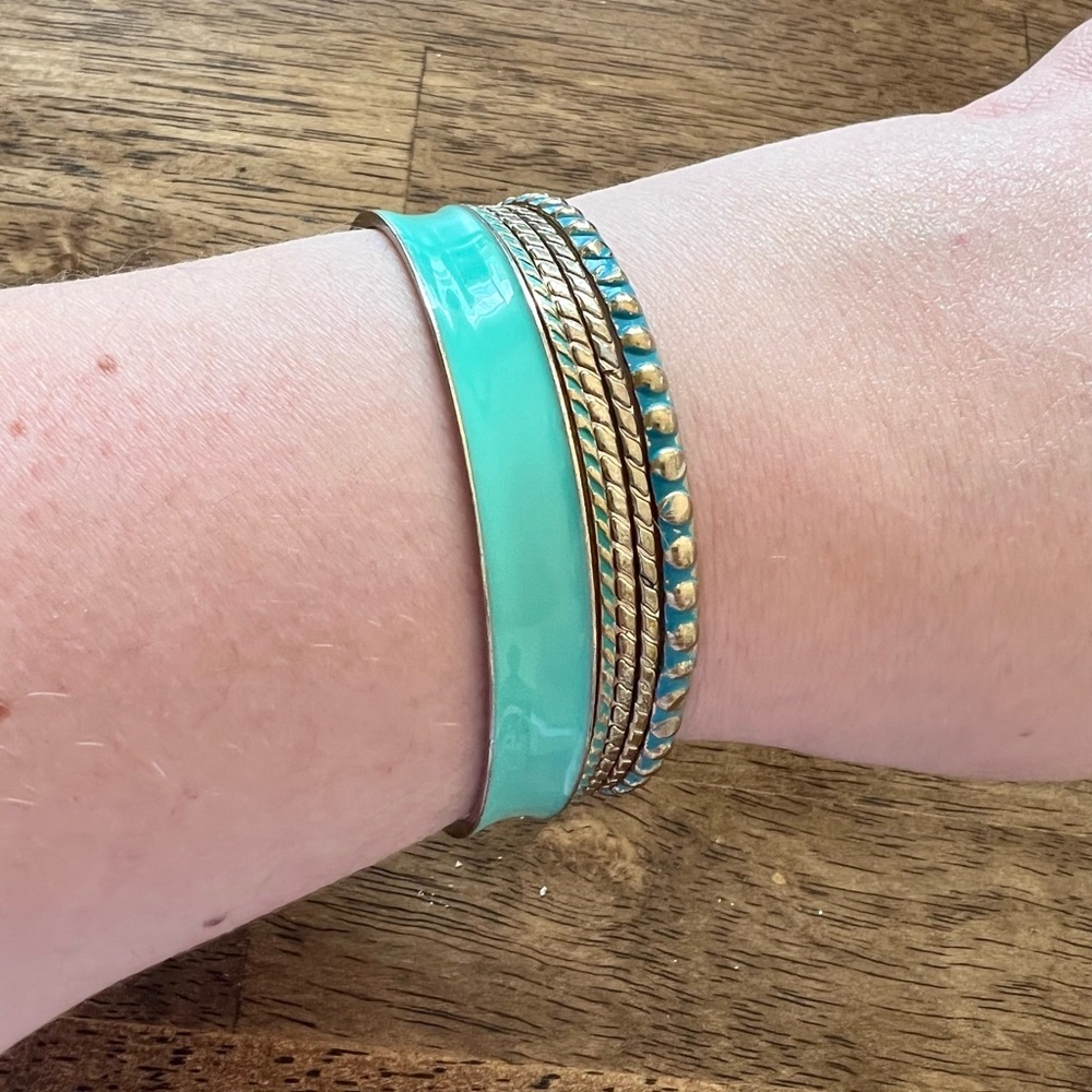 Turquoise Bangles Set - Picture 6 of 6